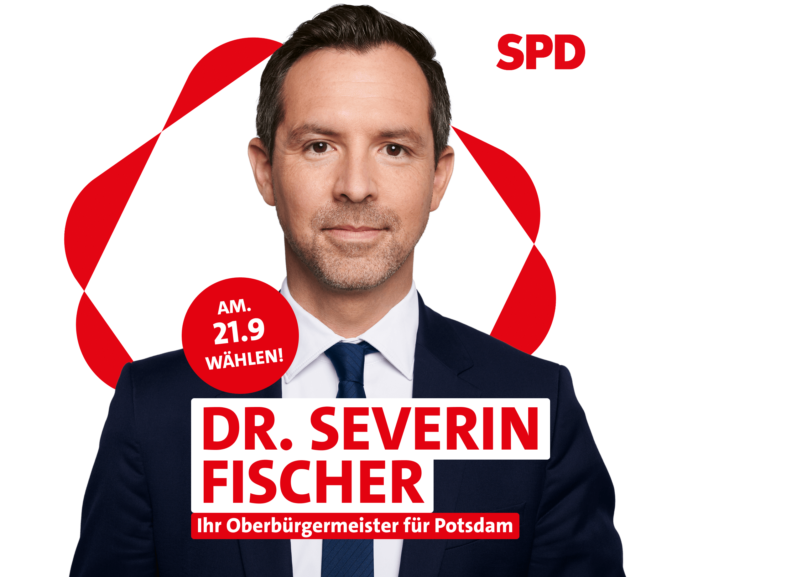 Dr. Severin Fischer - Ihr Oberbürgermeister für Potsdam. Am 21. September 2025 wählen!